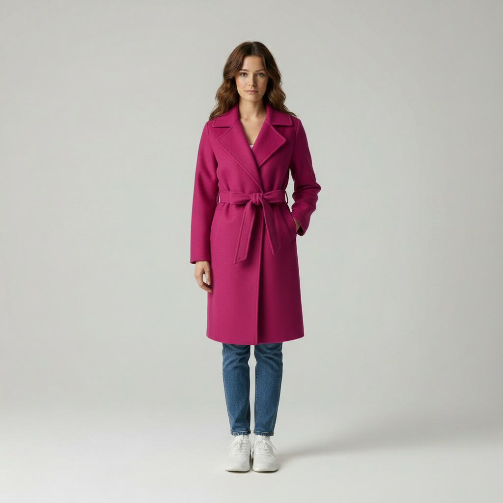 Isabelle | Elegante Trenchcoat met Strikceintuur