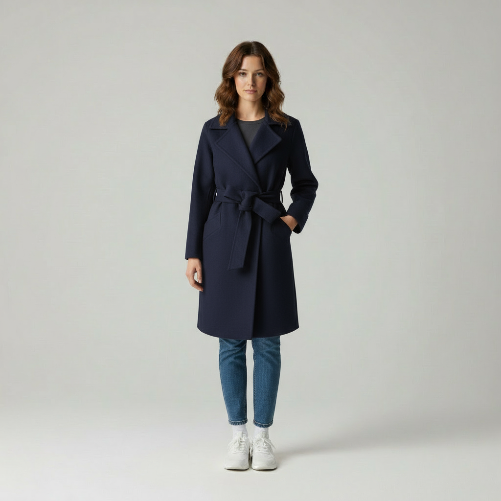 Isabelle | Elegante Trenchcoat met Strikceintuur