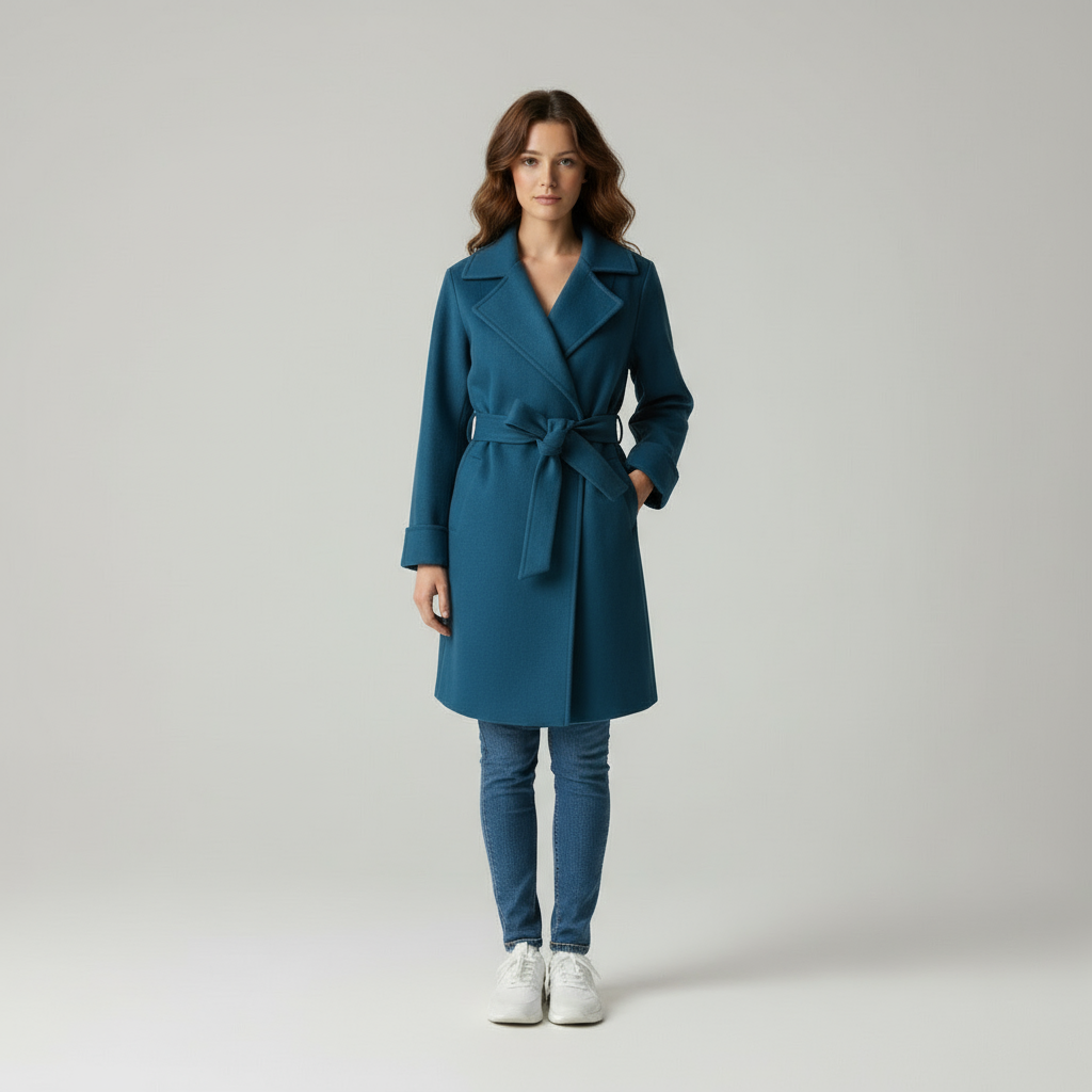 Isabelle | Elegante Trenchcoat met Strikceintuur