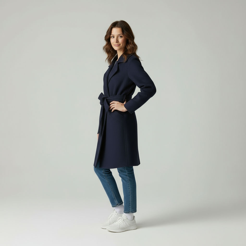 Isabelle | Elegante Trenchcoat met Strikceintuur
