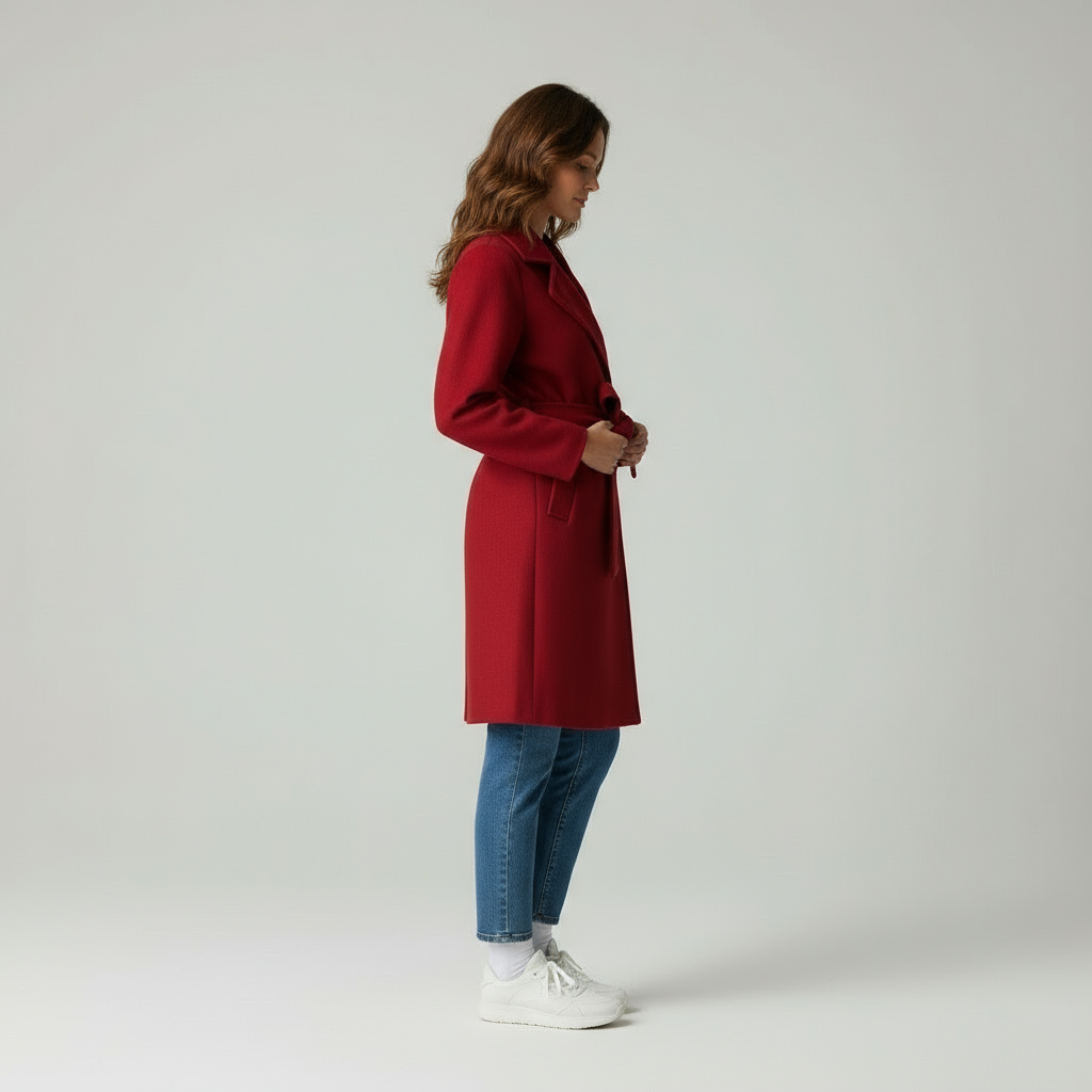 Isabelle | Elegante Trenchcoat met Strikceintuur