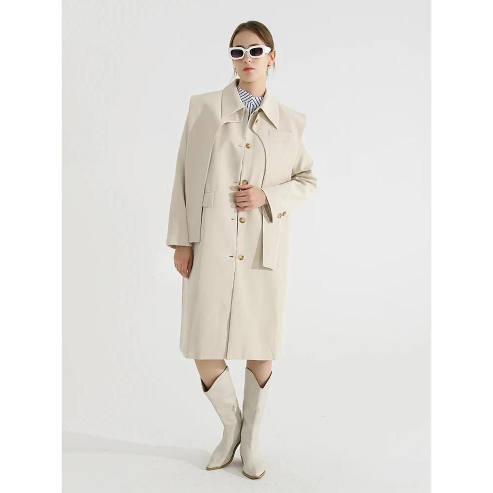 Lina | Moderne Trenchcoat voor dames