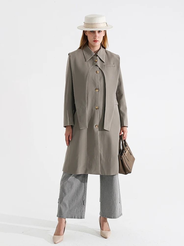 Lina | Moderne Trenchcoat voor dames