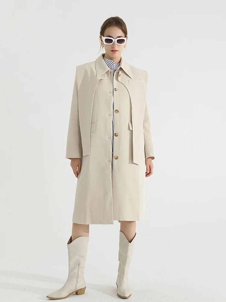 Lina | Moderne Trenchcoat voor dames
